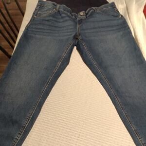 TIME & TRU Women's Maternity XXL(20) JEAN JEGGINGS 28"-Inseam ~ New with Tags